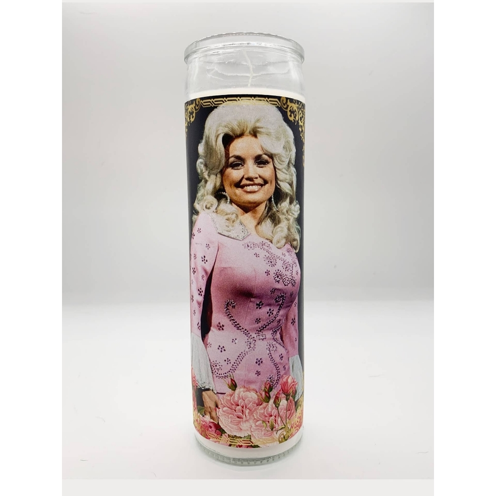 Dolly Parton candle
